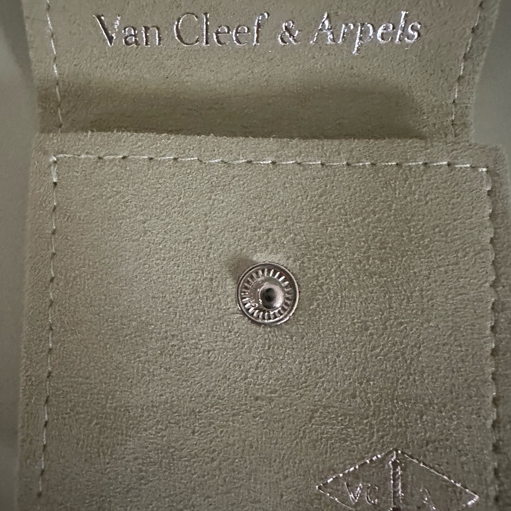 Authentic Van Cleef and Arpel traveling pouch
